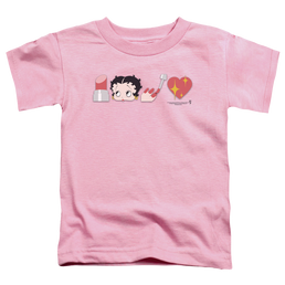 Betty Boop Symbols - Toddler T-Shirt Toddler T-Shirt Betty Boop   