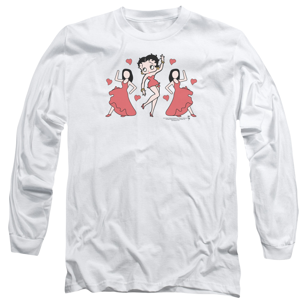 Betty Boop Bb Dance - Men's Long Sleeve T-Shirt Men's Long Sleeve T-Shirt Betty Boop   