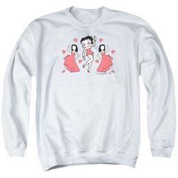 Betty Boop Bb Dance - Men's Crewneck Sweatshirt Men's Crewneck Sweatshirt Betty Boop   
