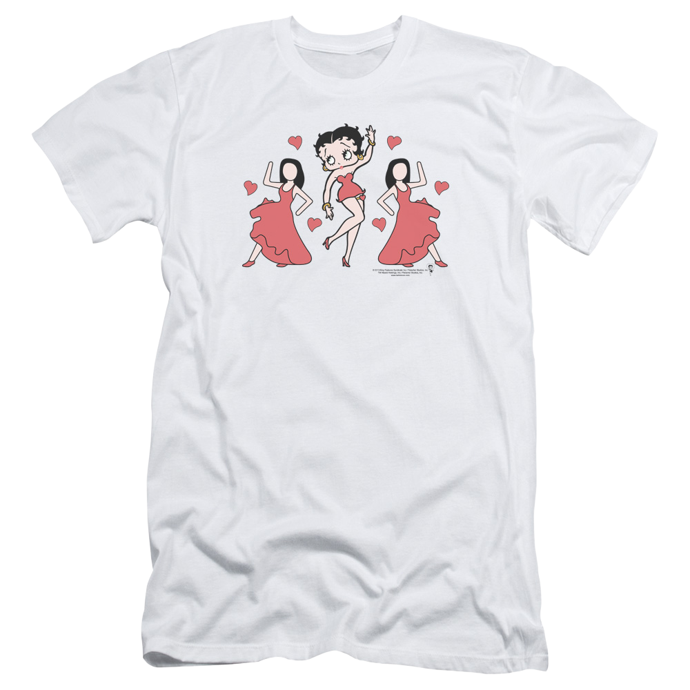 Betty Boop Bb Dance - Men's Slim Fit T-Shirt Men's Slim Fit T-Shirt Betty Boop   