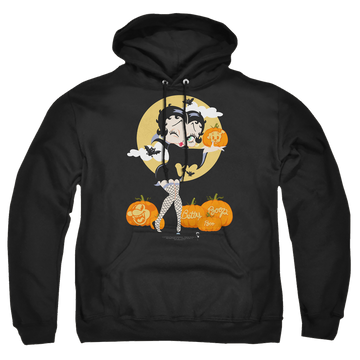 Betty Boop Vamp Pumkins - Pullover Hoodie Pullover Hoodie Betty Boop   