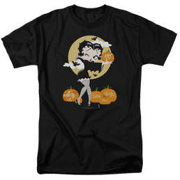 Betty Boop Vamp Pumkins - Men's Regular Fit T-Shirt Men's Regular Fit T-Shirt Betty Boop   