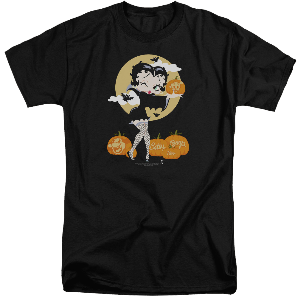 Betty Boop Vamp Pumkins - Men's Tall Fit T-Shirt Men's Tall Fit T-Shirt Betty Boop   