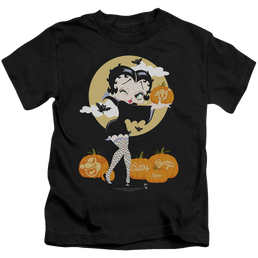 Betty Boop Vamp Pumkins - Kid's T-Shirt Kid's T-Shirt (Ages 4-7) Betty Boop   