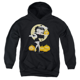 Betty Boop Vamp Pumkins - Youth Hoodie Youth Hoodie (Ages 8-12) Betty Boop   