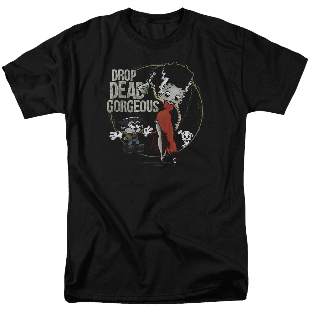 Betty Boop Drop Dead Gorgeous - Men's Regular Fit T-Shirt Men's Regular Fit T-Shirt Betty Boop   