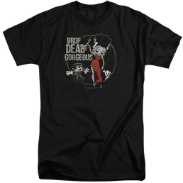 Betty Boop Drop Dead Gorgeous - Men's Tall Fit T-Shirt Men's Tall Fit T-Shirt Betty Boop   