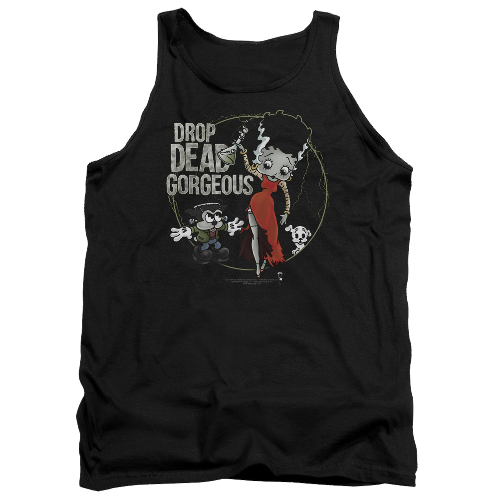 Betty Boop Drop Dead Gorgeous - Men's Tank Top Men's Tank Betty Boop   