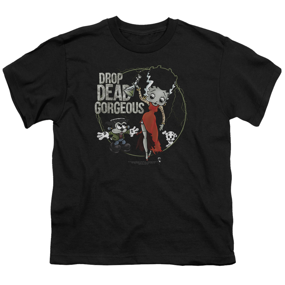 Betty Boop Drop Dead Gorgeous - Youth T-Shirt Youth T-Shirt (Ages 8-12) Betty Boop   