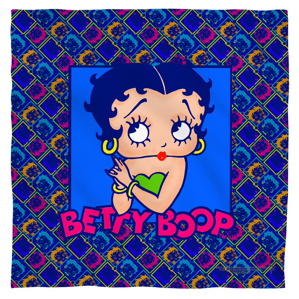 Betty Boop Pop Betty - Bandana Bandanas Betty Boop   