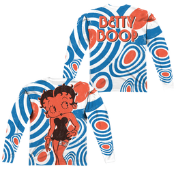 Betty Boop Mod Rings (Front/Back Print) - Men's All-Over Print Long Sleeve Men's All-Over Print Long Sleeve Betty Boop   