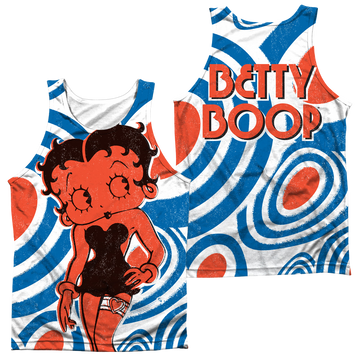 Betty Boop Mod Rings men's all-over print tank