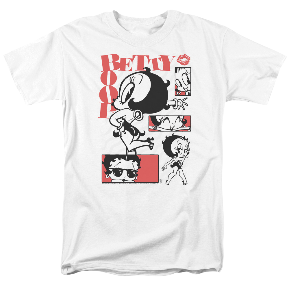 Betty Boop Stylin Snaps - Men's Regular Fit T-Shirt Men's Regular Fit T-Shirt Betty Boop   