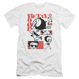 Betty Boop Stylin Snaps - Men's Premium Slim Fit T-Shirt Men's Premium Slim Fit T-Shirt Betty Boop   