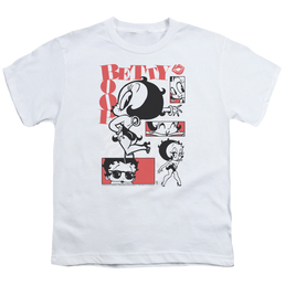 Betty Boop Stylin Snaps - Youth T-Shirt Youth T-Shirt (Ages 8-12) Betty Boop   