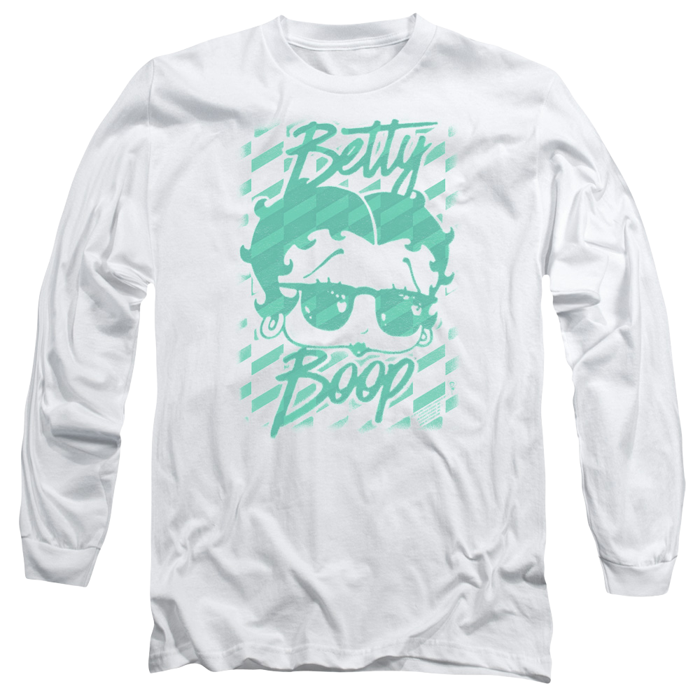 Betty Boop Summer Shades - Men's Long Sleeve T-Shirt Men's Long Sleeve T-Shirt Betty Boop   