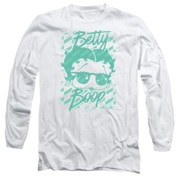 Betty Boop Summer Shades - Men's Long Sleeve T-Shirt Men's Long Sleeve T-Shirt Betty Boop   