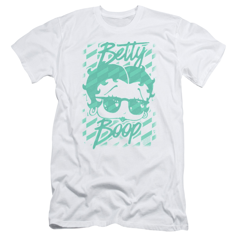 Betty Boop Summer Shades - Men's Slim Fit T-Shirt Men's Slim Fit T-Shirt Betty Boop   