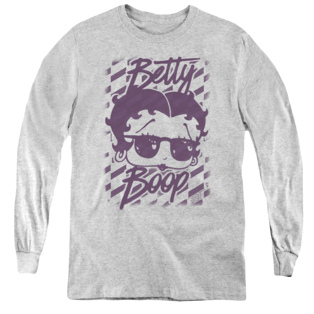 Betty Boop Summer Shades - Youth Long Sleeve T-Shirt Youth Long Sleeve T-Shirt Betty Boop   