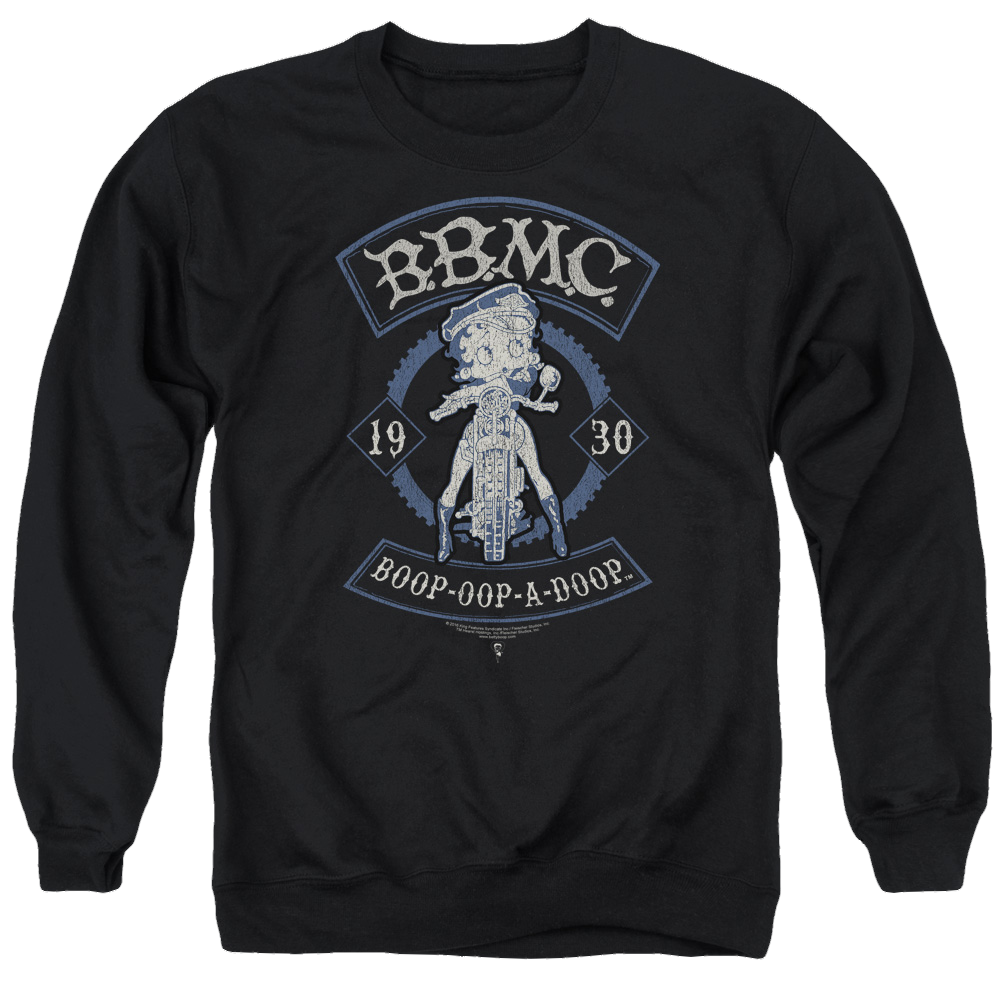 Betty Boop B.B.M.C. - Men's Crewneck Sweatshirt Men's Crewneck Sweatshirt Betty Boop   