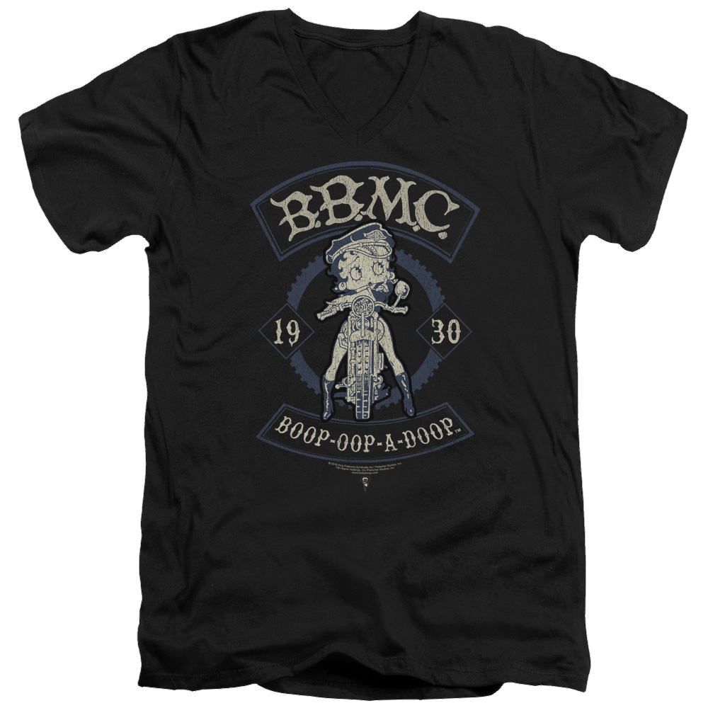 Betty Boop B.B.M.C. - Men's V-Neck T-Shirt Men's V-Neck T-Shirt Betty Boop   