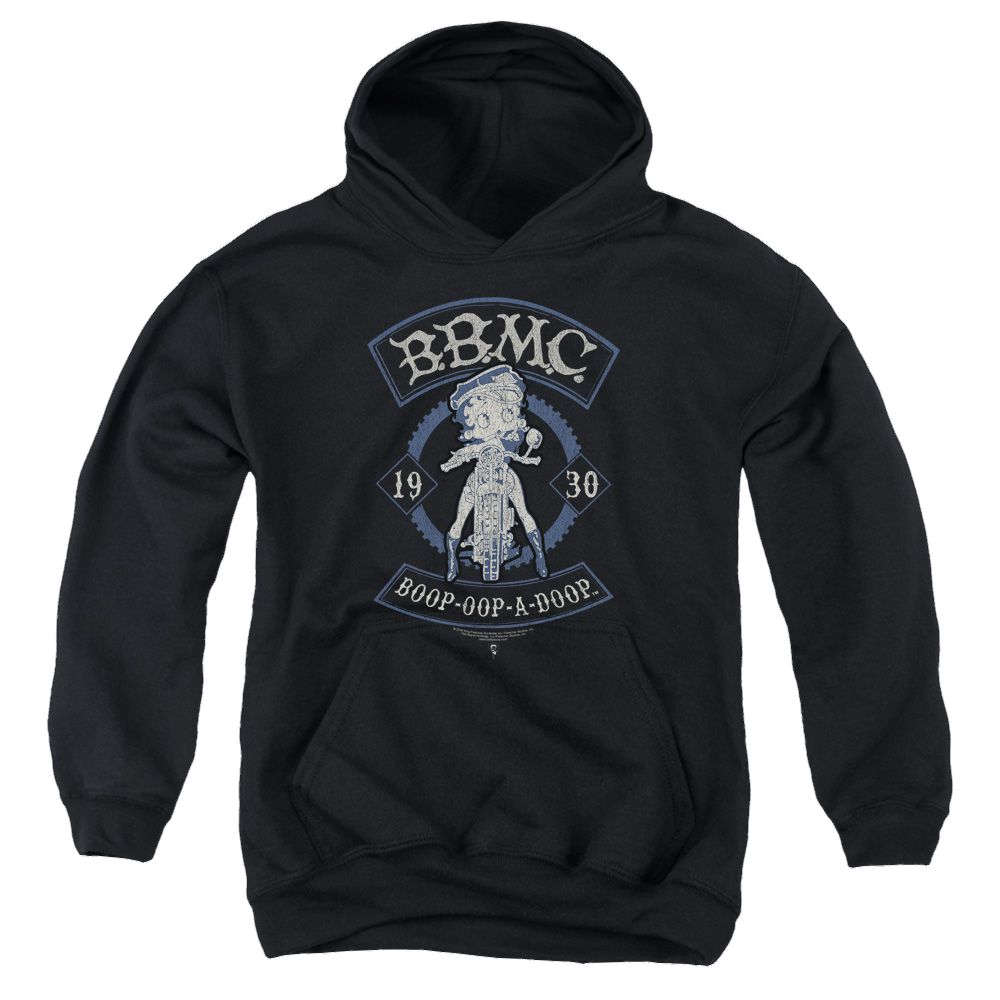 Betty Boop B.B.M.C. - Youth Hoodie Youth Hoodie (Ages 8-12) Betty Boop   