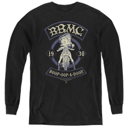 Betty Boop B.B.M.C. - Youth Long Sleeve T-Shirt Youth Long Sleeve T-Shirt Betty Boop   
