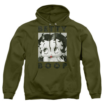 Betty Boop Camo Glamour - Pullover Hoodie Pullover Hoodie Betty Boop   