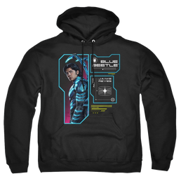 BLUE BEETLE (2023) Data Read Out - Pullover Hoodie Pullover Hoodie BLUE BEETLE (2023)   