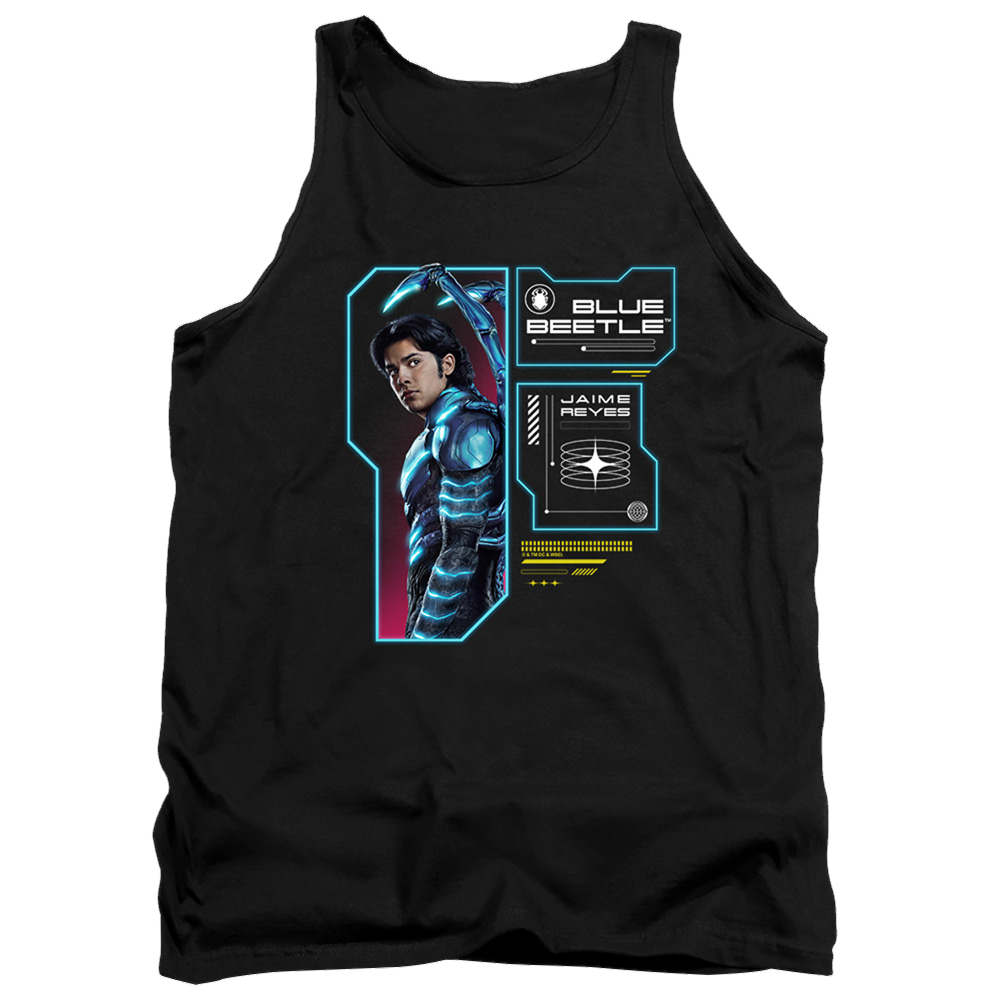 BLUE BEETLE (2023) Data Read Out - Men's Tank Top Men's Tank BLUE BEETLE (2023)   