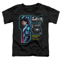 BLUE BEETLE (2023) Data Read Out - Toddler T-Shirt Toddler T-Shirt BLUE BEETLE (2023)   