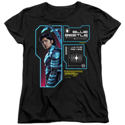 BLUE BEETLE (2023) Data Read Out - Women's T-Shirt Women's T-Shirt BLUE BEETLE (2023)   