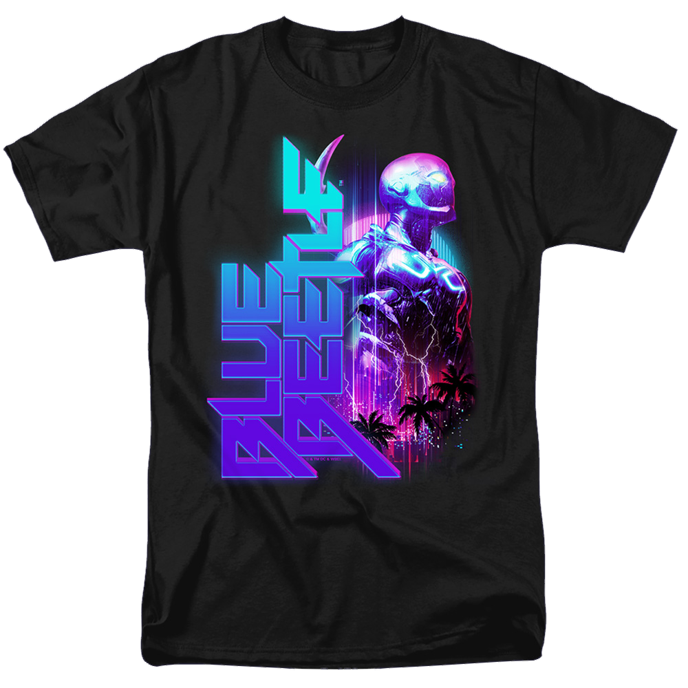 BLUE BEETLE (2023) Lightning - Men's Regular Fit T-Shirt Men's Regular Fit T-Shirt BLUE BEETLE (2023)   