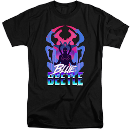 BLUE BEETLE (2023) Silhouette - Men's Tall Fit T-Shirt Men's Tall Fit T-Shirt BLUE BEETLE (2023)   