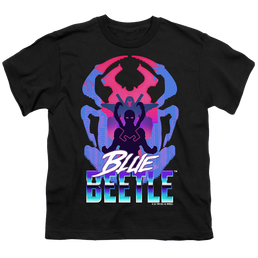BLUE BEETLE (2023) Silhouette - Youth T-Shirt Youth T-Shirt (Ages 8-12) BLUE BEETLE (2023)   