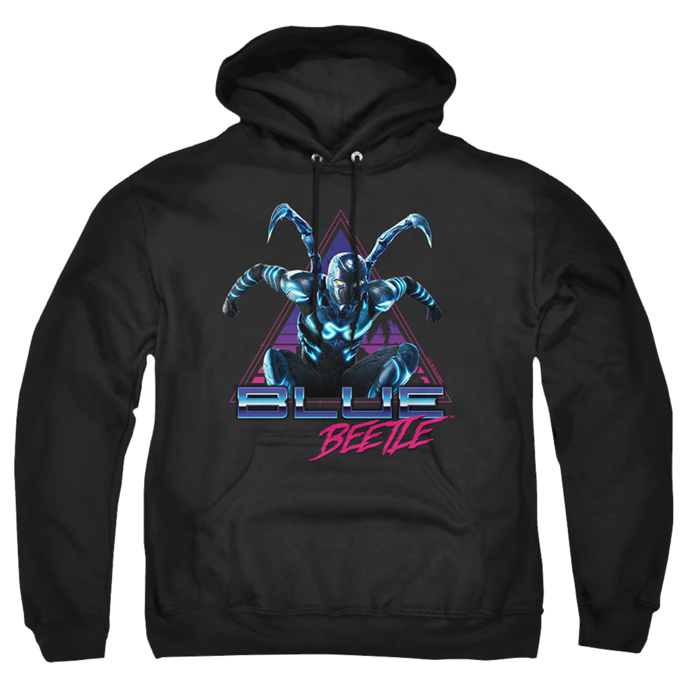 BLUE BEETLE (2023) Leaping Triangle - Pullover Hoodie Pullover Hoodie BLUE BEETLE (2023)   