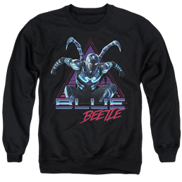 BLUE BEETLE (2023) Leaping Triangle - Men's Crewneck Sweatshirt Men's Crewneck Sweatshirt BLUE BEETLE (2023)   