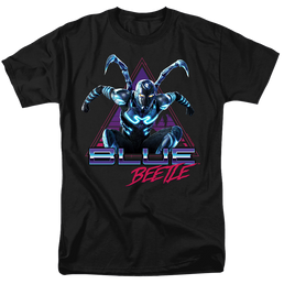 BLUE BEETLE (2023) Leaping Triangle - Men's Regular Fit T-Shirt Men's Regular Fit T-Shirt BLUE BEETLE (2023)   