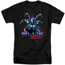 BLUE BEETLE (2023) Leaping Triangle - Men's Tall Fit T-Shirt Men's Tall Fit T-Shirt BLUE BEETLE (2023)   