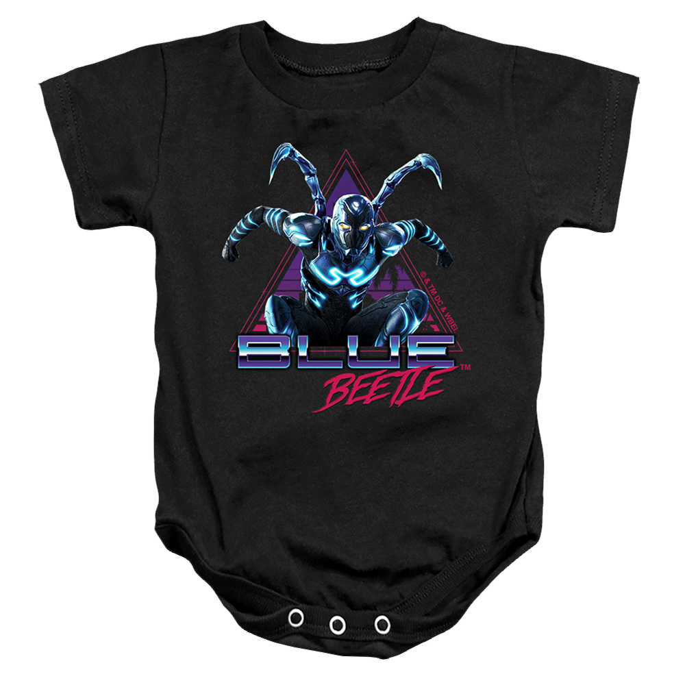 BLUE BEETLE (2023) Leaping Triangle - Baby Bodysuit Baby Bodysuit BLUE BEETLE (2023)   