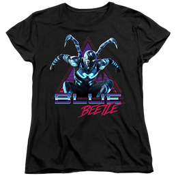 BLUE BEETLE (2023) Leaping Triangle - Women's T-Shirt Women's T-Shirt BLUE BEETLE (2023)   