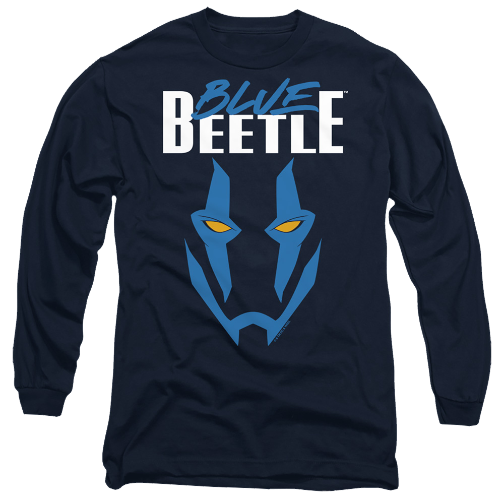 BLUE BEETLE (2023) Mask - Men's Long Sleeve T-Shirt Men's Long Sleeve T-Shirt BLUE BEETLE (2023)   