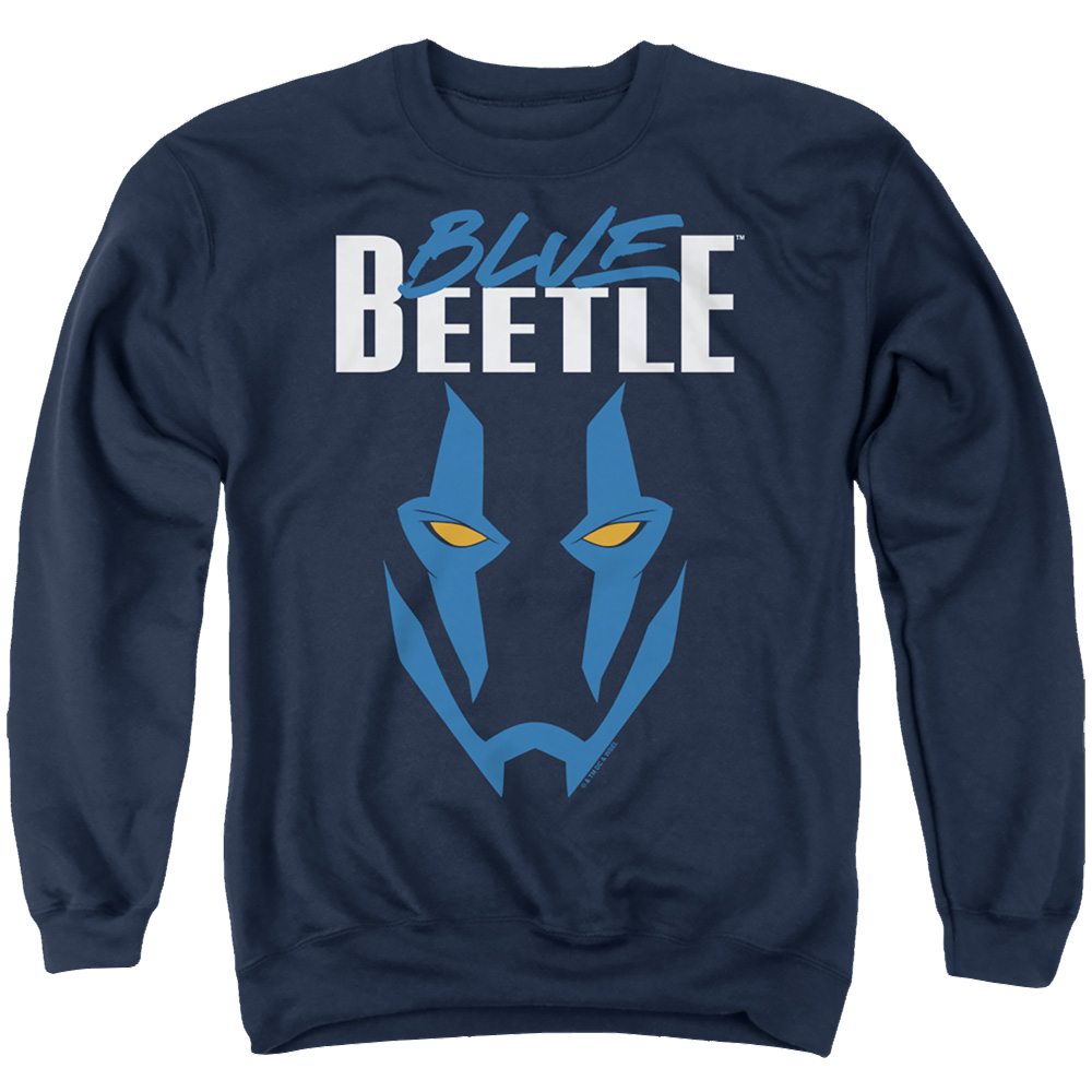BLUE BEETLE (2023) Mask - Men's Crewneck Sweatshirt Men's Crewneck Sweatshirt BLUE BEETLE (2023)   