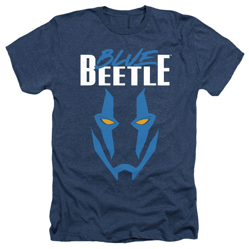 BLUE BEETLE (2023) Mask - Men's Heather T-Shirt Men's Heather T-Shirt BLUE BEETLE (2023)   