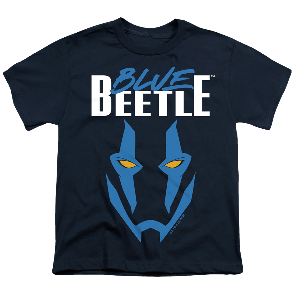 BLUE BEETLE (2023) Mask - Youth T-Shirt Youth T-Shirt (Ages 8-12) BLUE BEETLE (2023)   