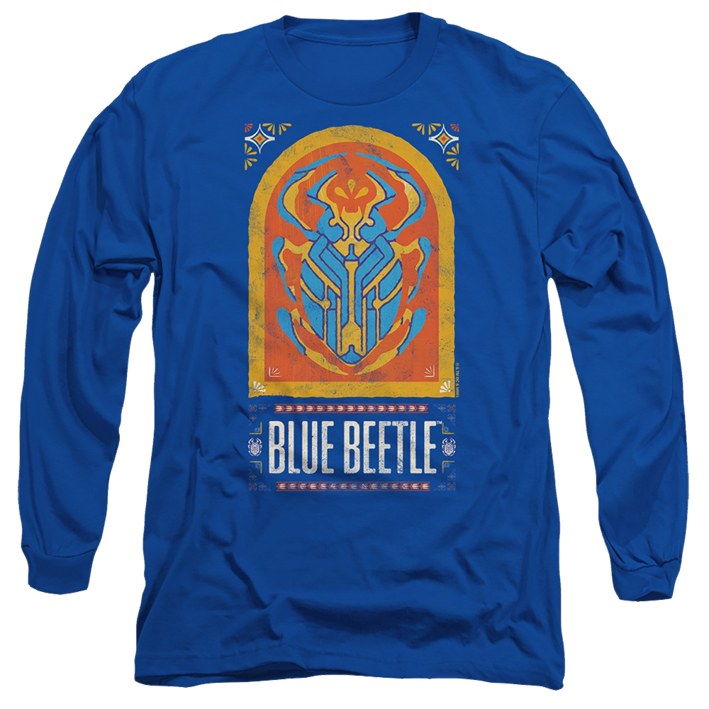 BLUE BEETLE (2023) Archway - Men's Long Sleeve T-Shirt Men's Long Sleeve T-Shirt BLUE BEETLE (2023)   