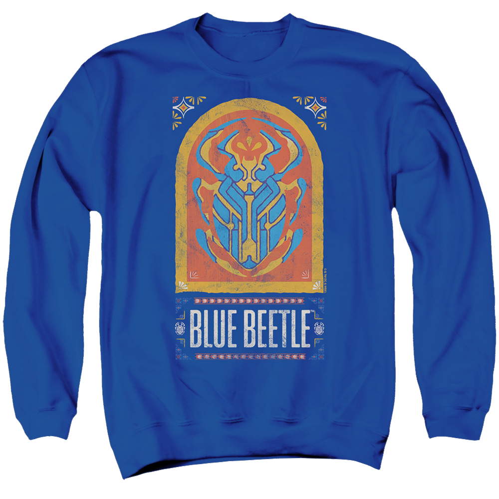 BLUE BEETLE (2023) Archway - Men's Crewneck Sweatshirt Men's Crewneck Sweatshirt BLUE BEETLE (2023)   