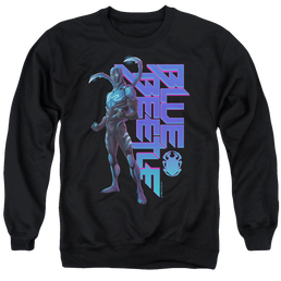 BLUE BEETLE (2023) Standing - Men's Crewneck Sweatshirt Men's Crewneck Sweatshirt BLUE BEETLE (2023)   