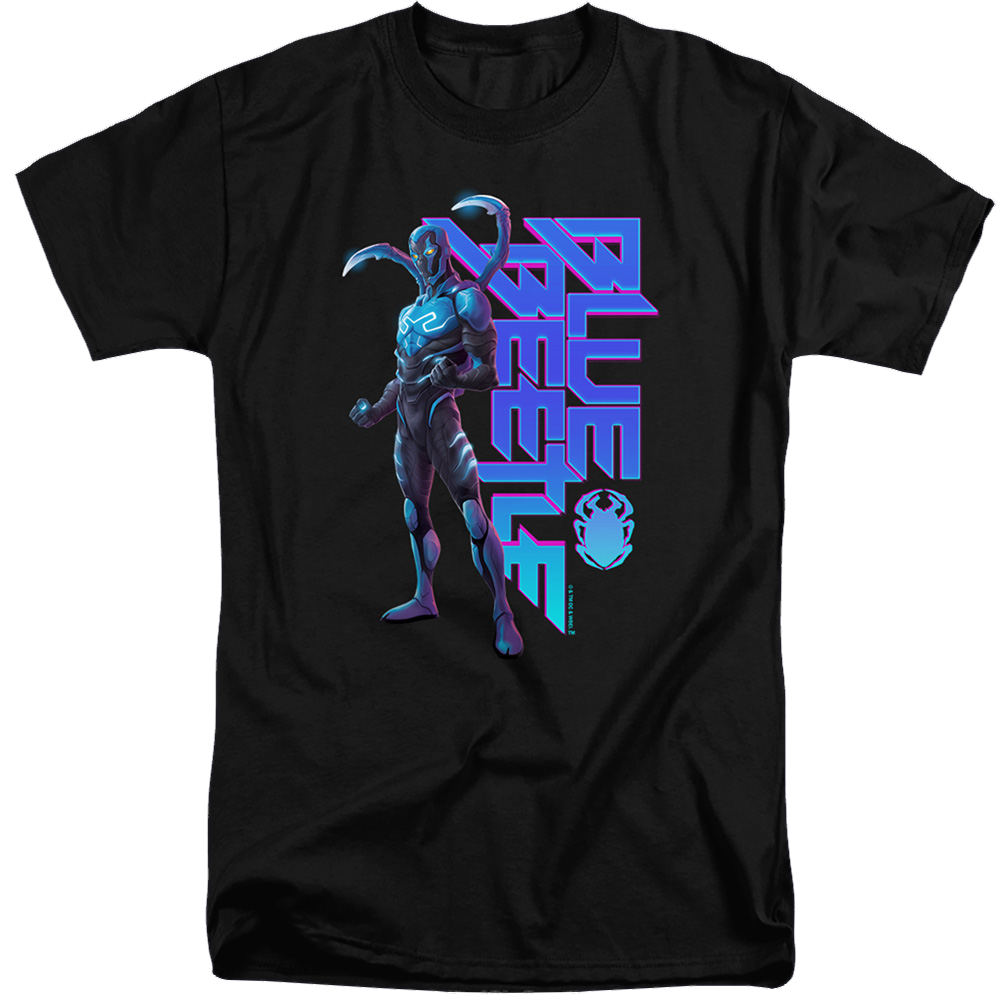 BLUE BEETLE (2023) Standing - Men's Tall Fit T-Shirt Men's Tall Fit T-Shirt BLUE BEETLE (2023)   