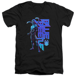 BLUE BEETLE (2023) Standing - Men's V-Neck T-Shirt Men's V-Neck T-Shirt BLUE BEETLE (2023)   